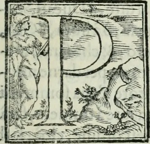 An illustration from L'alitinonfo di m. Gasparo Scaruffi Regiano, per fare ragione, et concordanza d'oro, e d'argento : che seruirà in vniuersale; tanto per prouedere à gli infiniti abusi del tosare, et guastare monete; quanto per regolare ogni sorte di pagamenti, et ridurre anco tutto il mondo ad vna sola moneta, 1582, leaf 56
