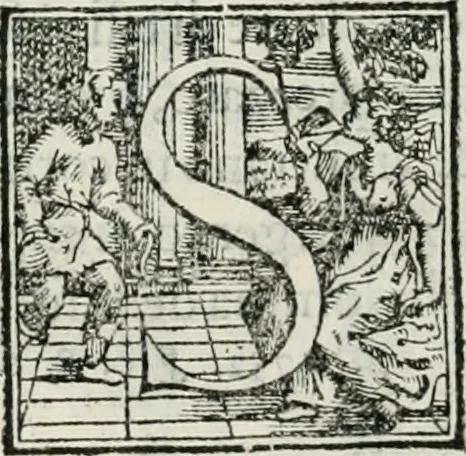 An illustration from L'alitinonfo di m. Gasparo Scaruffi Regiano, per fare ragione, et concordanza d'oro, e d'argento : che seruirà in vniuersale; tanto per prouedere à gli infiniti abusi del tosare, et guastare monete; quanto per regolare ogni sorte di pagamenti, et ridurre anco tutto il mondo ad vna sola moneta, 1582, leaf 93