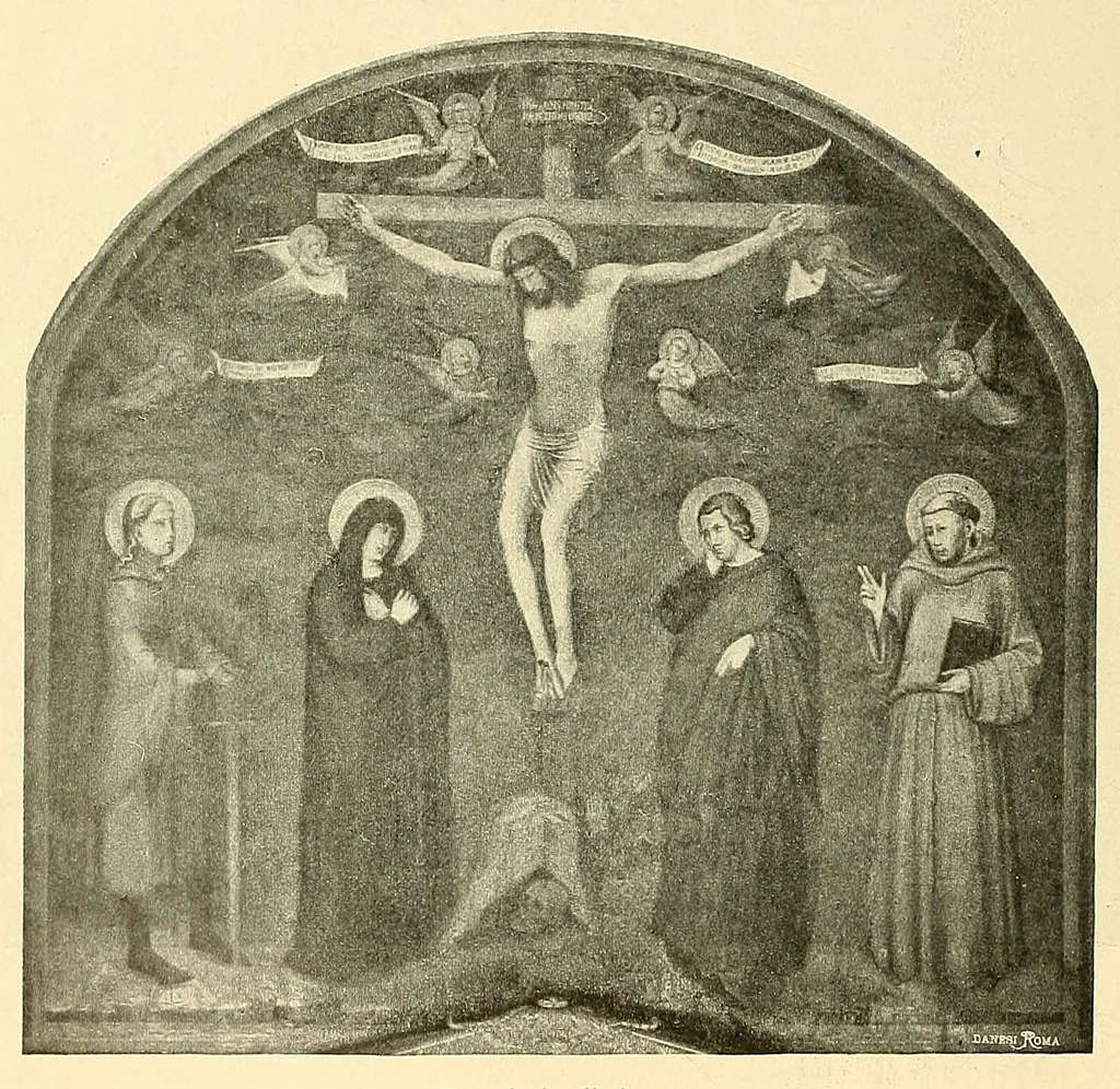 An illustration from La madonna; Svolgimento artistico delle rappresentazioni della vergine;, 1900, leaf 374
