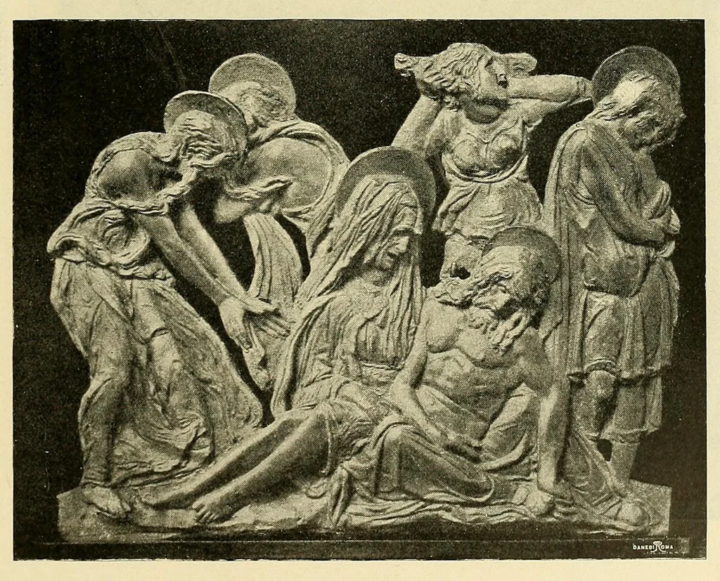 An illustration from La madonna; Svolgimento artistico delle rappresentazioni della vergine;, 1900, leaf 403