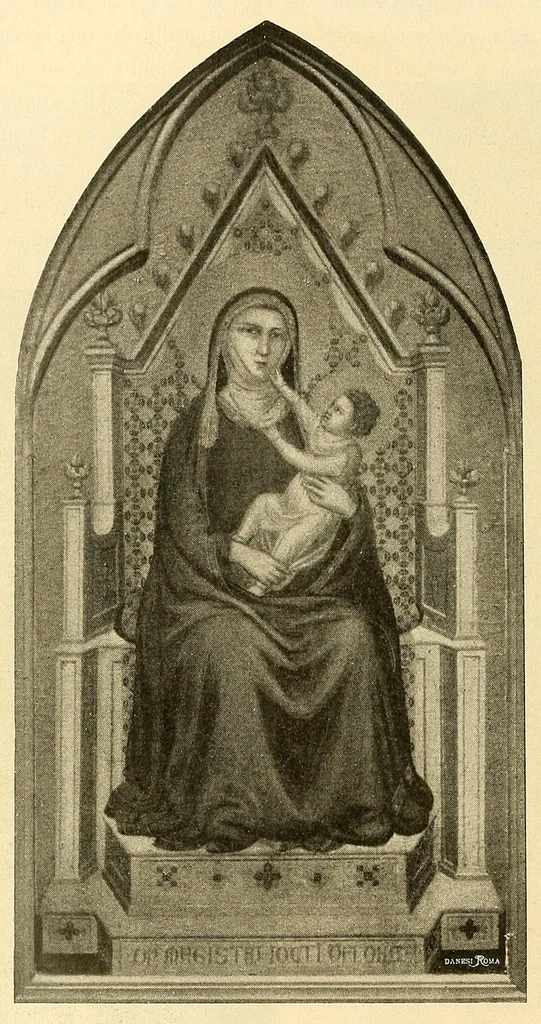 An illustration from La madonna; Svolgimento artistico delle rappresentazioni della vergine;, 1900, leaf 42