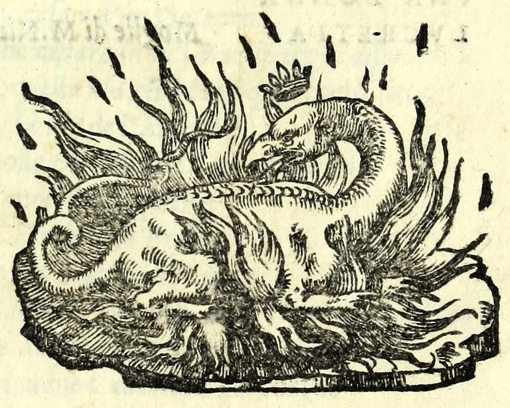 An illustration from La mandragola : comedia, 1554, leaf 7