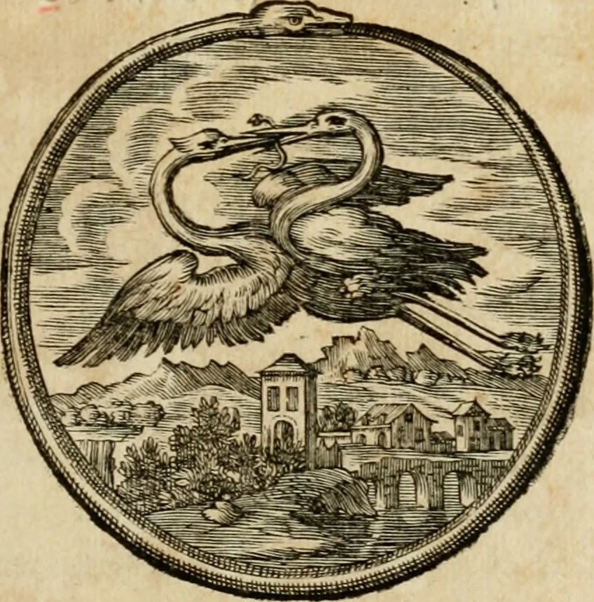An illustration from La maniére de bien penser dans les ouvrages d'esprit. : Dialogues, 1687, leaf 6