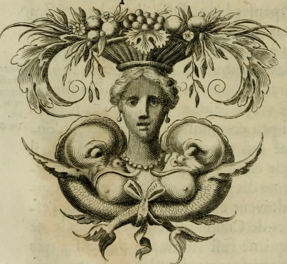 An illustration from La maniére de bien penser dans les ouvrages d'esprit. : Dialogues, 1687, leaf 87