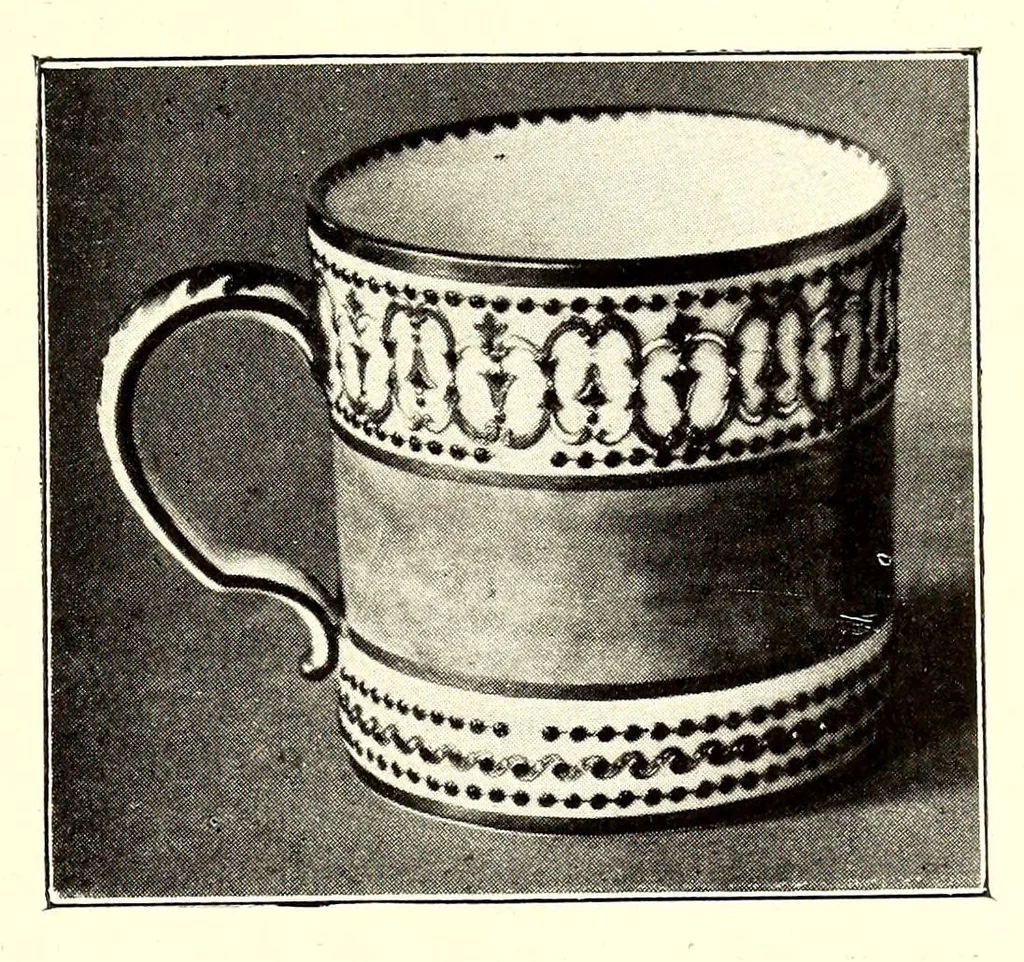 An illustration from La manufacture de porcelaine de Sèvres, 1908, leaf 111