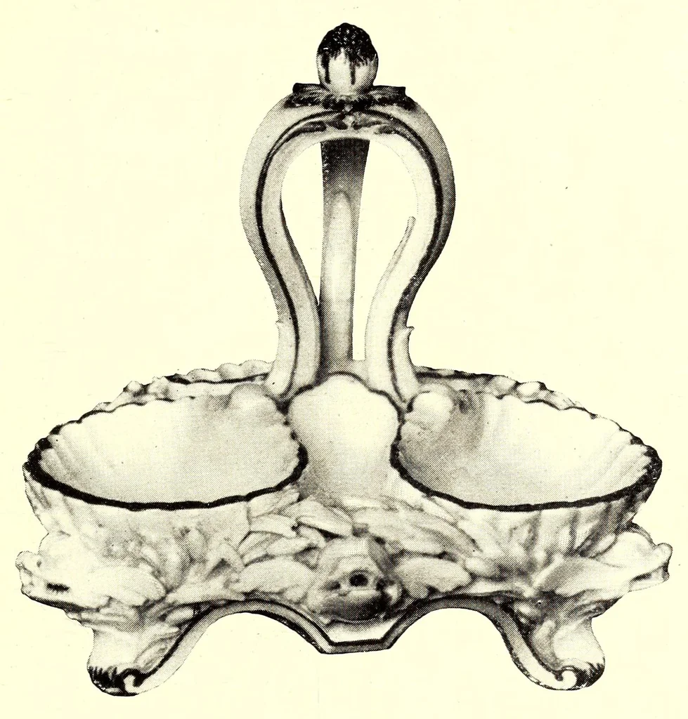 An illustration from La manufacture de porcelaine de Sèvres, 1908, leaf 25
