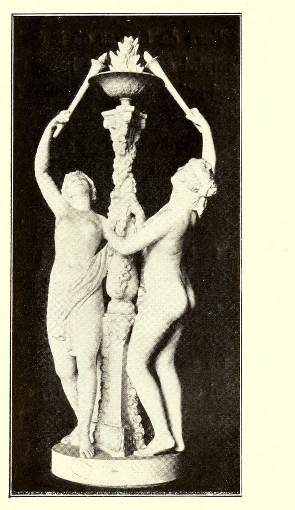 An illustration from La manufacture de porcelaine de Sèvres, 1908, leaf 95