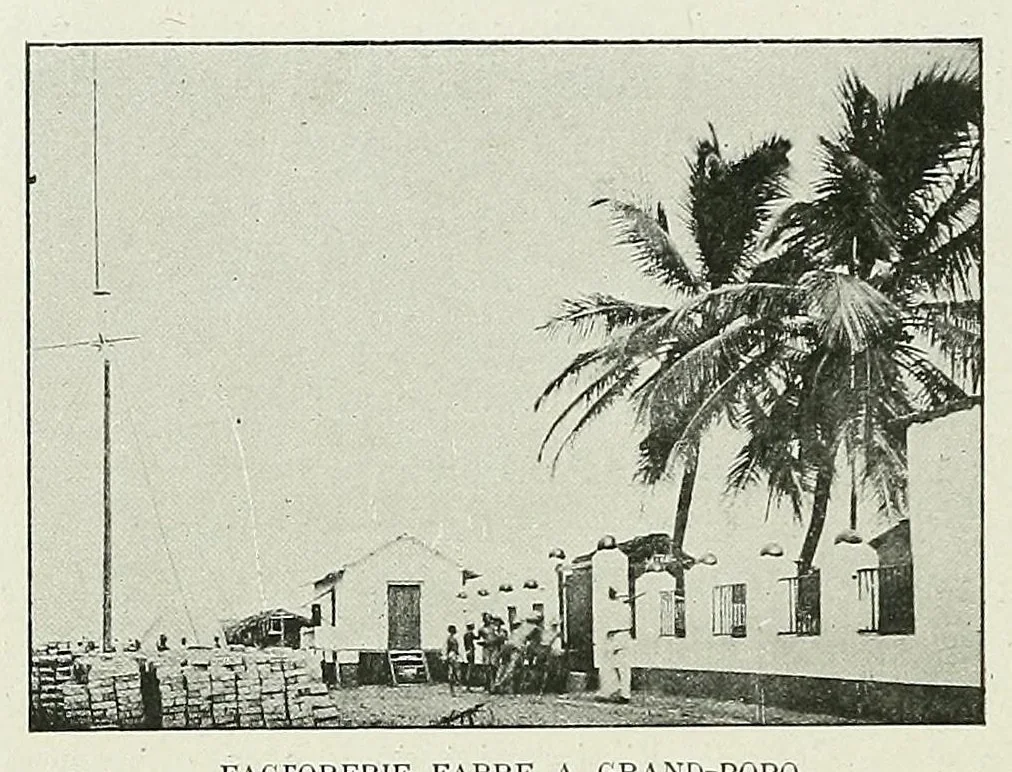 An illustration from La marine au Dahomey : campagne de "La Naiade" (1890-1892), 1901, leaf 184