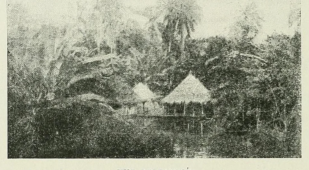 An illustration from La marine au Dahomey : campagne de "La Naiade" (1890-1892), 1901, leaf 226