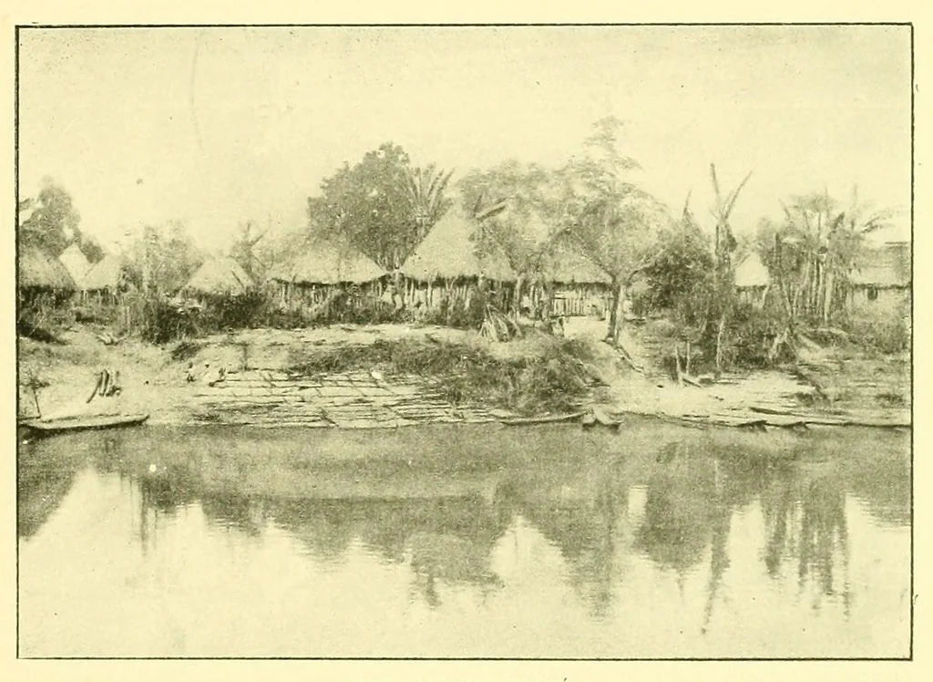 An illustration from La marine au Dahomey : campagne de "La Naiade" (1890-1892), 1901, leaf 247