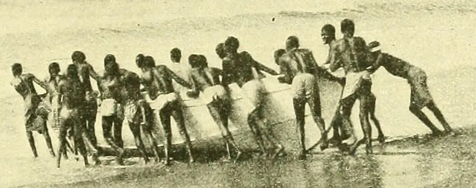 An illustration from La marine au Dahomey : campagne de "La Naiade" (1890-1892), 1901, leaf 47