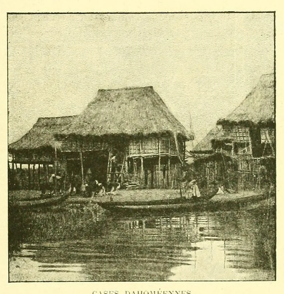An illustration from La marine au Dahomey : campagne de "La Naiade" (1890-1892), 1901, leaf 81