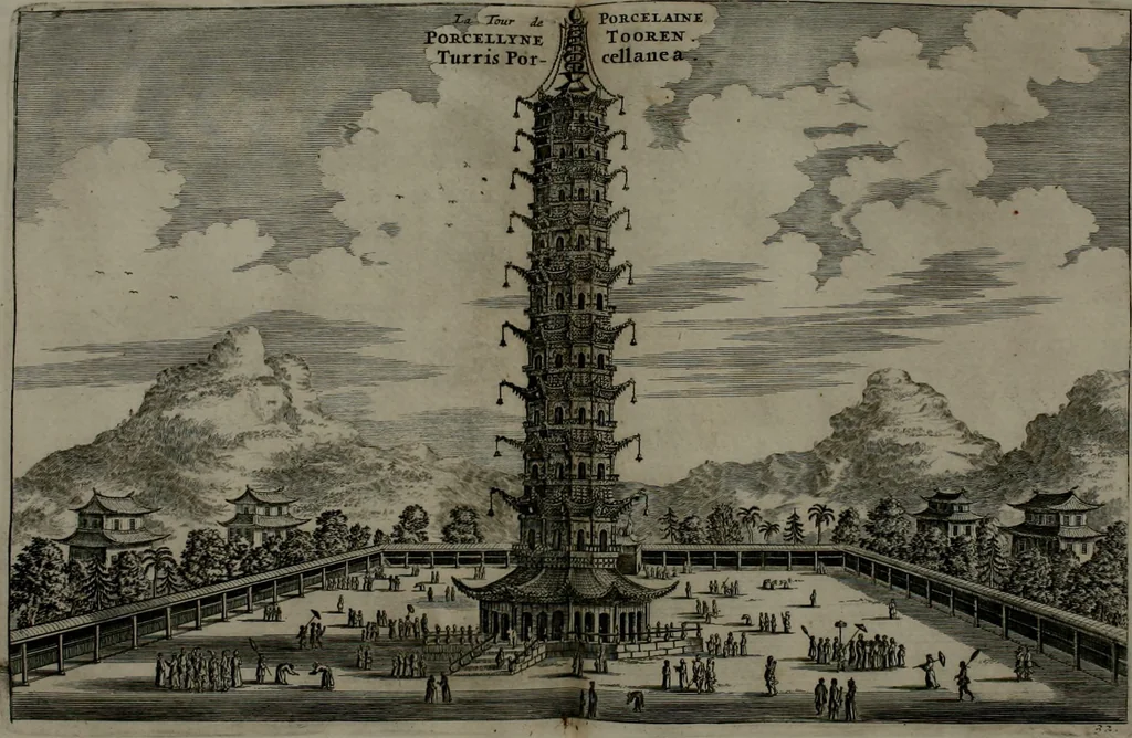 An illustration from L'ambassade de la Compagnie orientale des Provinces Unies vers l'empereur de la Chine, ou grand cam de Tartarie, faite par les Srs. Pierre de Goyer, & Jacob de Keyser, 1665, leaf 203