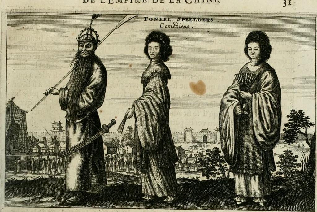 An illustration from L'ambassade de la Compagnie orientale des Provinces Unies vers l'empereur de la Chine, ou grand cam de Tartarie, faite par les Srs. Pierre de Goyer, & Jacob de Keyser, 1665, leaf 410