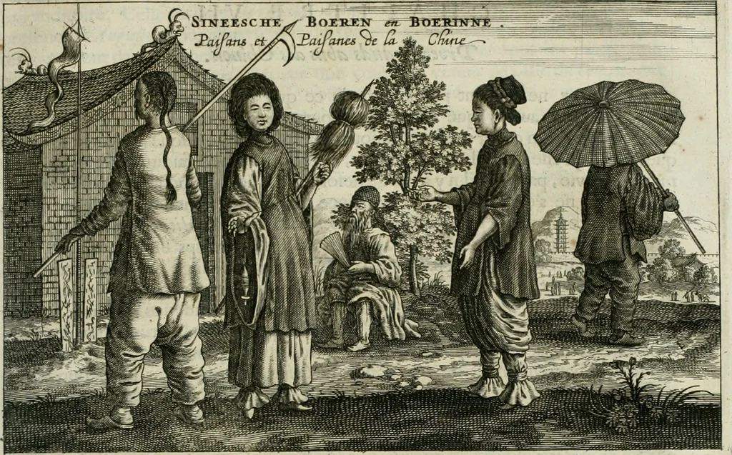 An illustration from L'ambassade de la Compagnie orientale des Provinces Unies vers l'empereur de la Chine, ou grand cam de Tartarie, faite par les Srs. Pierre de Goyer, & Jacob de Keyser, 1665, leaf 430
