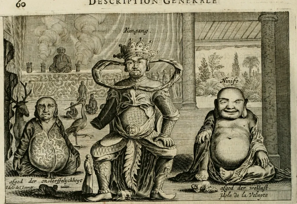 An illustration from L'ambassade de la Compagnie orientale des Provinces Unies vers l'empereur de la Chine, ou grand cam de Tartarie, faite par les Srs. Pierre de Goyer, & Jacob de Keyser, 1665, leaf 439