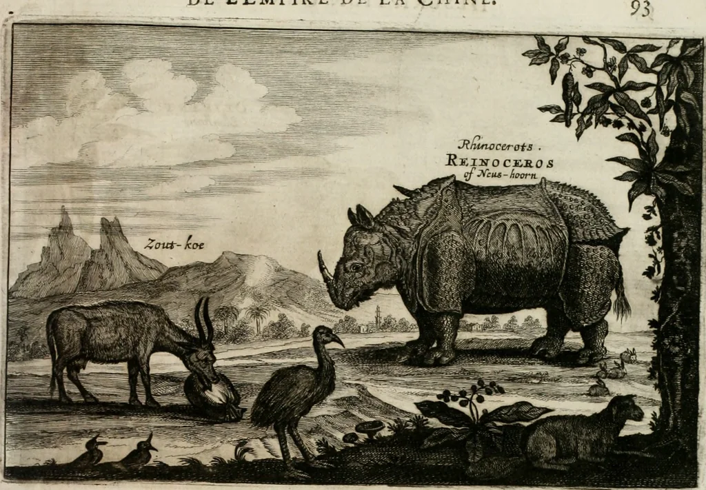 An illustration from L'ambassade de la Compagnie orientale des Provinces Unies vers l'empereur de la Chine, ou grand cam de Tartarie, faite par les Srs. Pierre de Goyer, & Jacob de Keyser, 1665, leaf 476