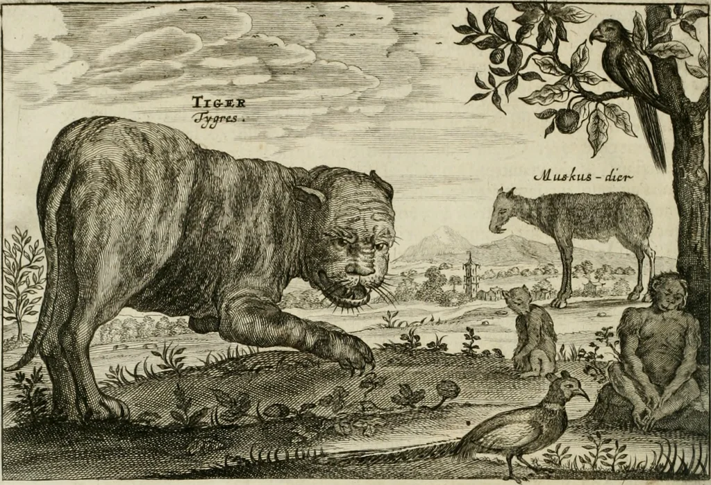 An illustration from L'ambassade de la Compagnie orientale des Provinces Unies vers l'empereur de la Chine, ou grand cam de Tartarie, faite par les Srs. Pierre de Goyer, & Jacob de Keyser, 1665, leaf 479
