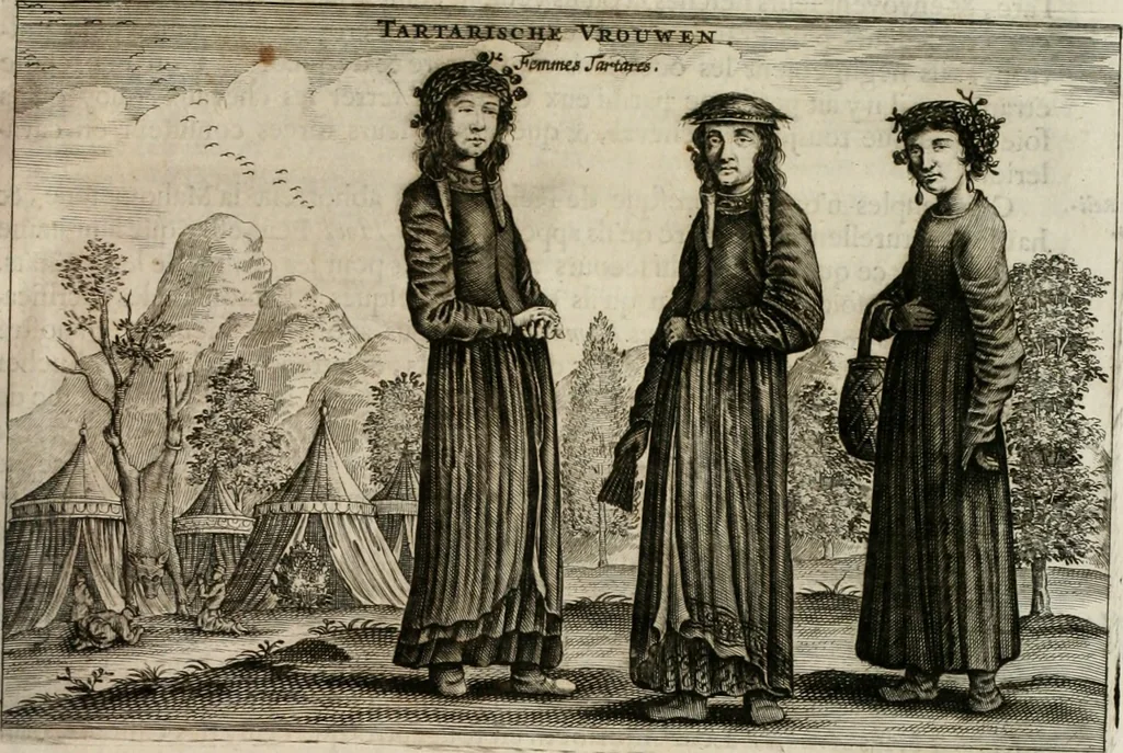 An illustration from L'ambassade de la Compagnie orientale des Provinces Unies vers l'empereur de la Chine, ou grand cam de Tartarie, faite par les Srs. Pierre de Goyer, & Jacob de Keyser, 1665, leaf 496