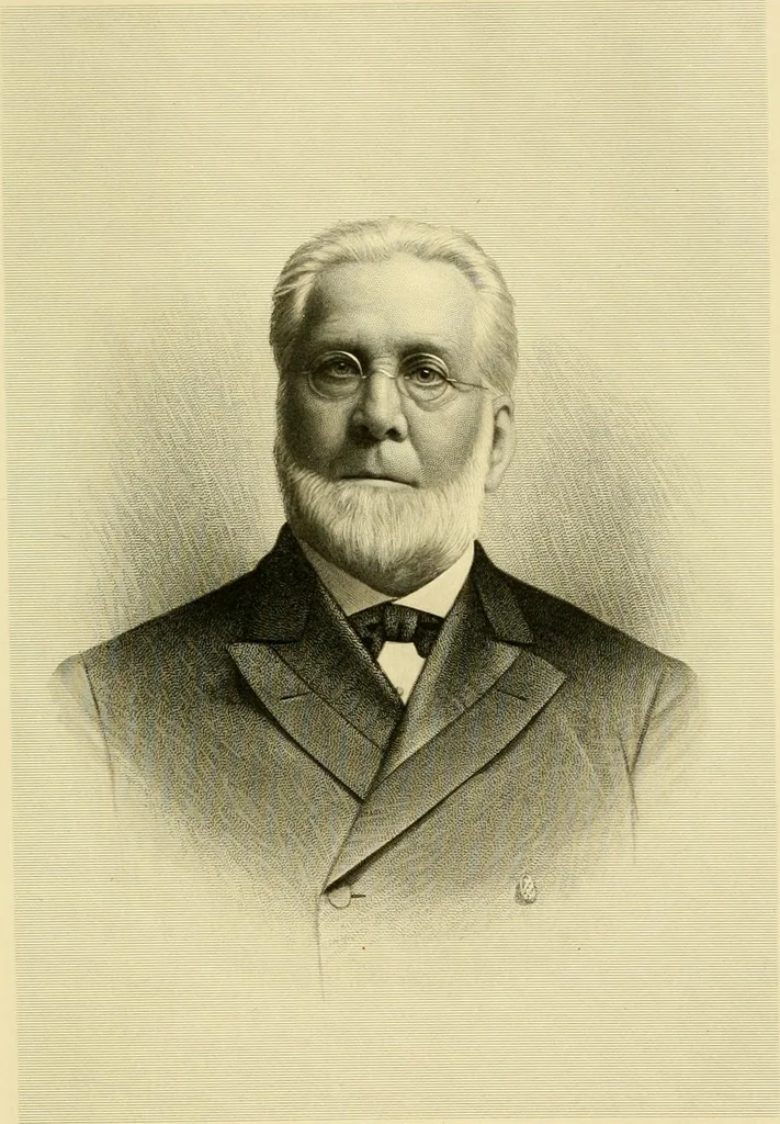 An illustration from Lamb's textile industry of the United States, embracing biographical sketches of prominment men and a historical résumé of the progress of textile manufacture from the earliest records to the present time;, 1911, leaf 374