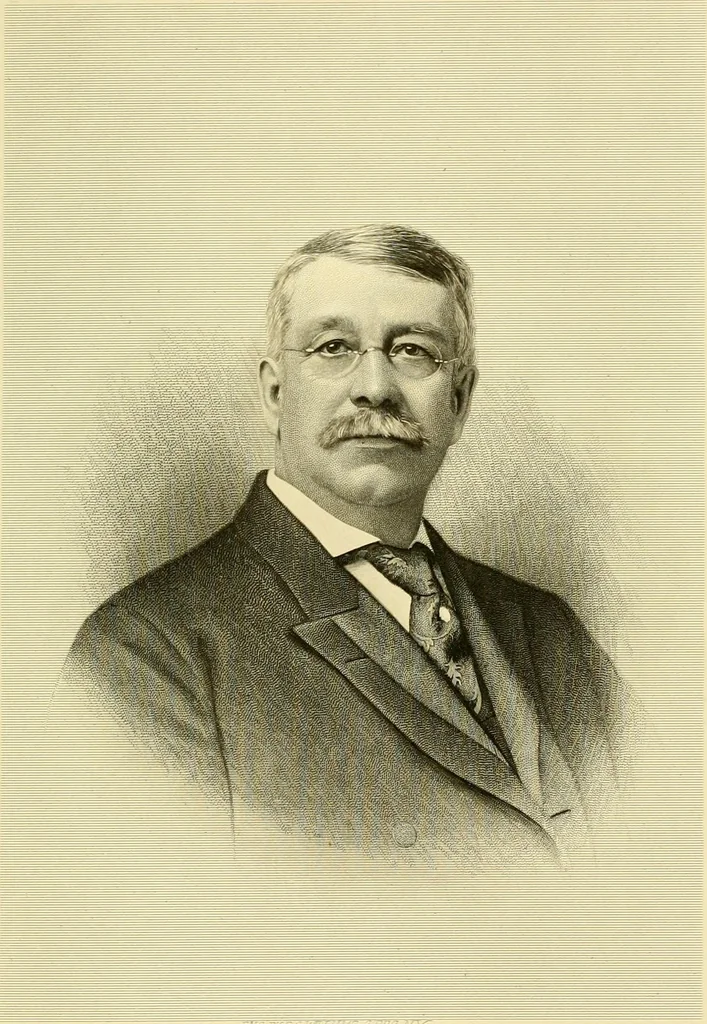 An illustration from Lamb's textile industry of the United States, embracing biographical sketches of prominment men and a historical résumé of the progress of textile manufacture from the earliest records to the present time;, 1911, leaf 468