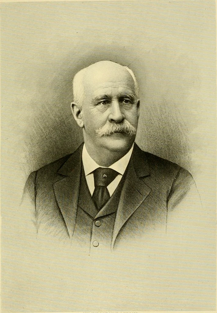 An illustration from Lamb's textile industry of the United States, embracing biographical sketches of prominment men and a historical résumé of the progress of textile manufacture from the earliest records to the present time;, 1911, leaf 504