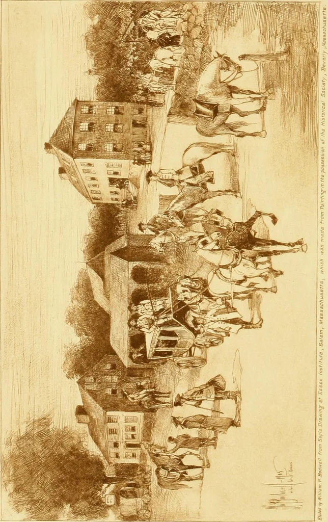 An illustration from Lamb's textile industry of the United States, embracing biographical sketches of prominment men and a historical résumé of the progress of textile manufacture from the earliest records to the present time;, 1911, leaf 533