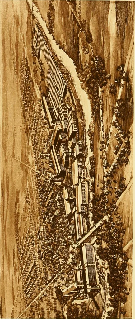An illustration from Lamb's textile industry of the United States, embracing biographical sketches of prominment men and a historical résumé of the progress of textile manufacture from the earliest records to the present time;, 1911, leaf 569