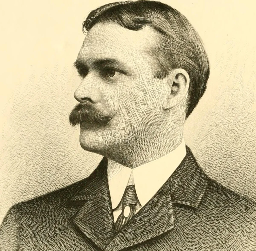 An illustration from Lamb's textile industry of the United States, embracing biographical sketches of prominment men and a historical résumé of the progress of textile manufacture from the earliest records to the present time;, 1916, leaf 115