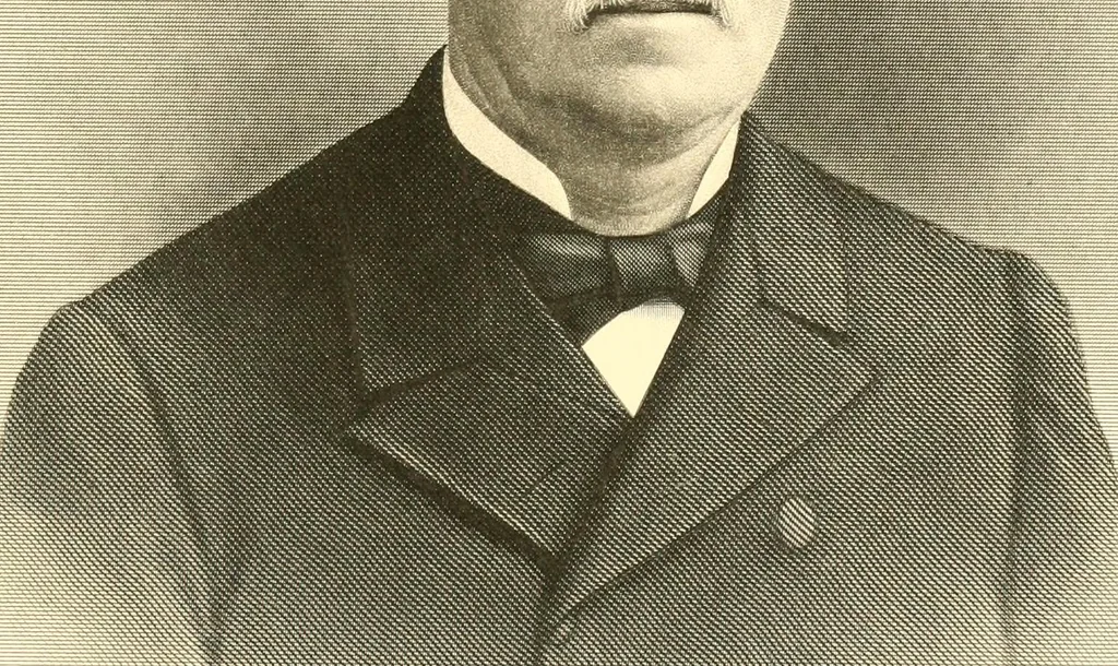 An illustration from Lamb's textile industry of the United States, embracing biographical sketches of prominment men and a historical résumé of the progress of textile manufacture from the earliest records to the present time;, 1916, leaf 162