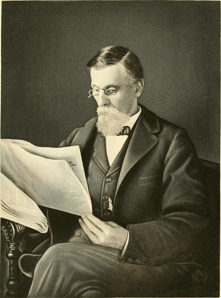 An illustration from Lamb's textile industry of the United States, embracing biographical sketches of prominment men and a historical résumé of the progress of textile manufacture from the earliest records to the present time;, 1916, leaf 196