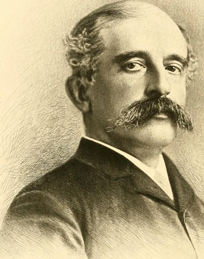 An illustration from Lamb's textile industry of the United States, embracing biographical sketches of prominment men and a historical résumé of the progress of textile manufacture from the earliest records to the present time;, 1916, leaf 229