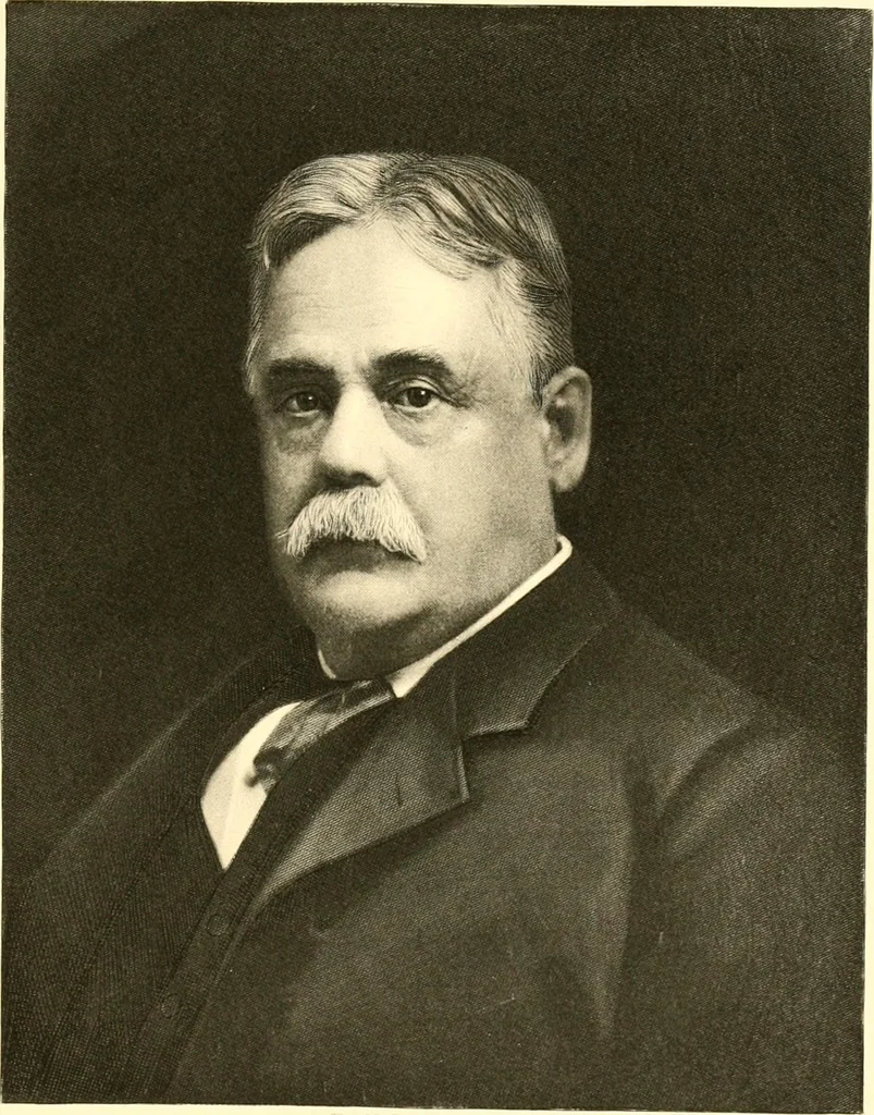 An illustration from Lamb's textile industry of the United States, embracing biographical sketches of prominment men and a historical résumé of the progress of textile manufacture from the earliest records to the present time;, 1916, leaf 232