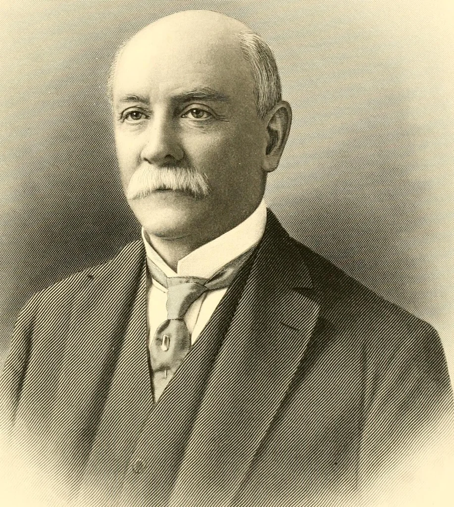 An illustration from Lamb's textile industry of the United States, embracing biographical sketches of prominment men and a historical résumé of the progress of textile manufacture from the earliest records to the present time;, 1916, leaf 242