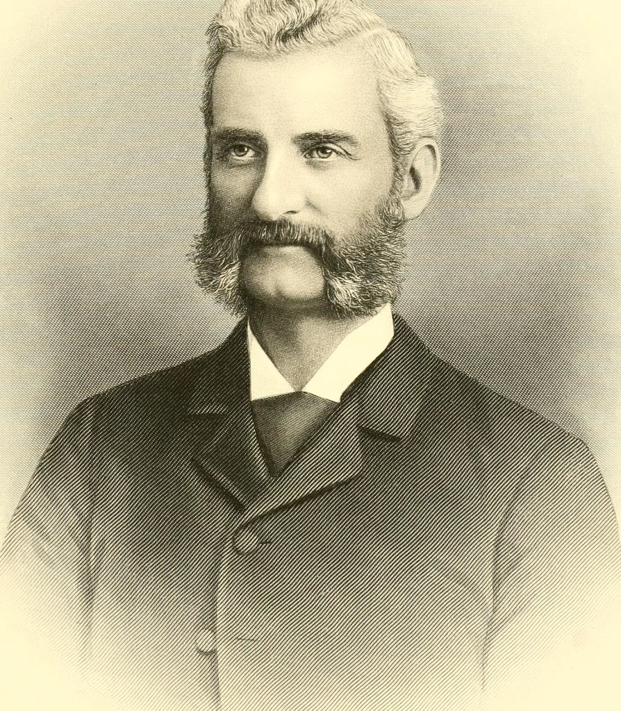 An illustration from Lamb's textile industry of the United States, embracing biographical sketches of prominment men and a historical résumé of the progress of textile manufacture from the earliest records to the present time;, 1916, leaf 300