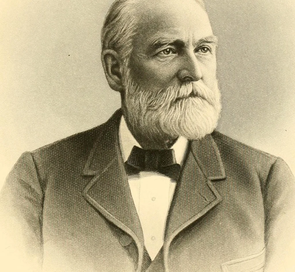 An illustration from Lamb's textile industry of the United States, embracing biographical sketches of prominment men and a historical résumé of the progress of textile manufacture from the earliest records to the present time;, 1916, leaf 330