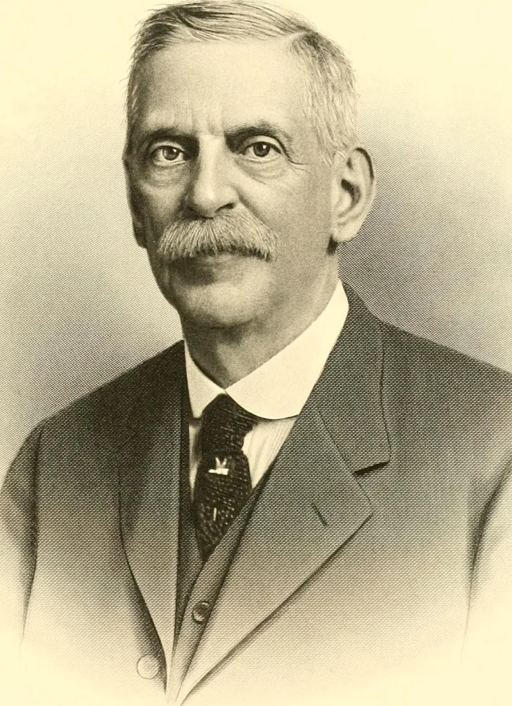 An illustration from Lamb's textile industry of the United States, embracing biographical sketches of prominment men and a historical résumé of the progress of textile manufacture from the earliest records to the present time;, 1916, leaf 340