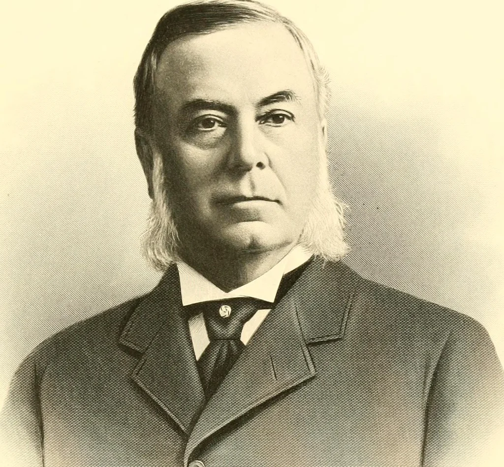 An illustration from Lamb's textile industry of the United States, embracing biographical sketches of prominment men and a historical résumé of the progress of textile manufacture from the earliest records to the present time;, 1916, leaf 414