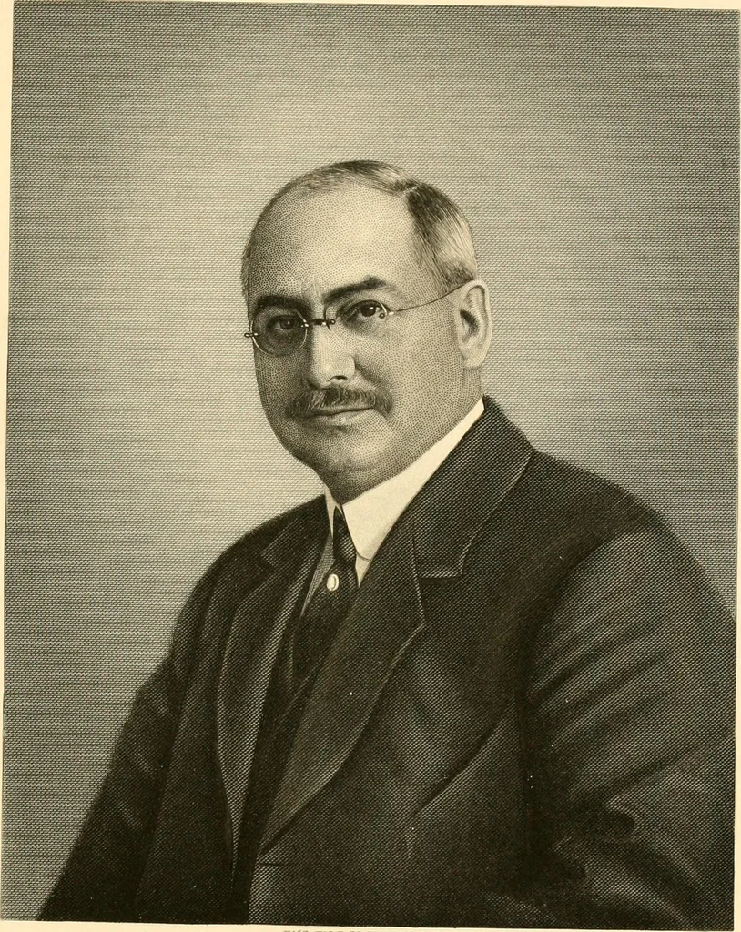 An illustration from Lamb's textile industry of the United States, embracing biographical sketches of prominment men and a historical résumé of the progress of textile manufacture from the earliest records to the present time;, 1916, leaf 444
