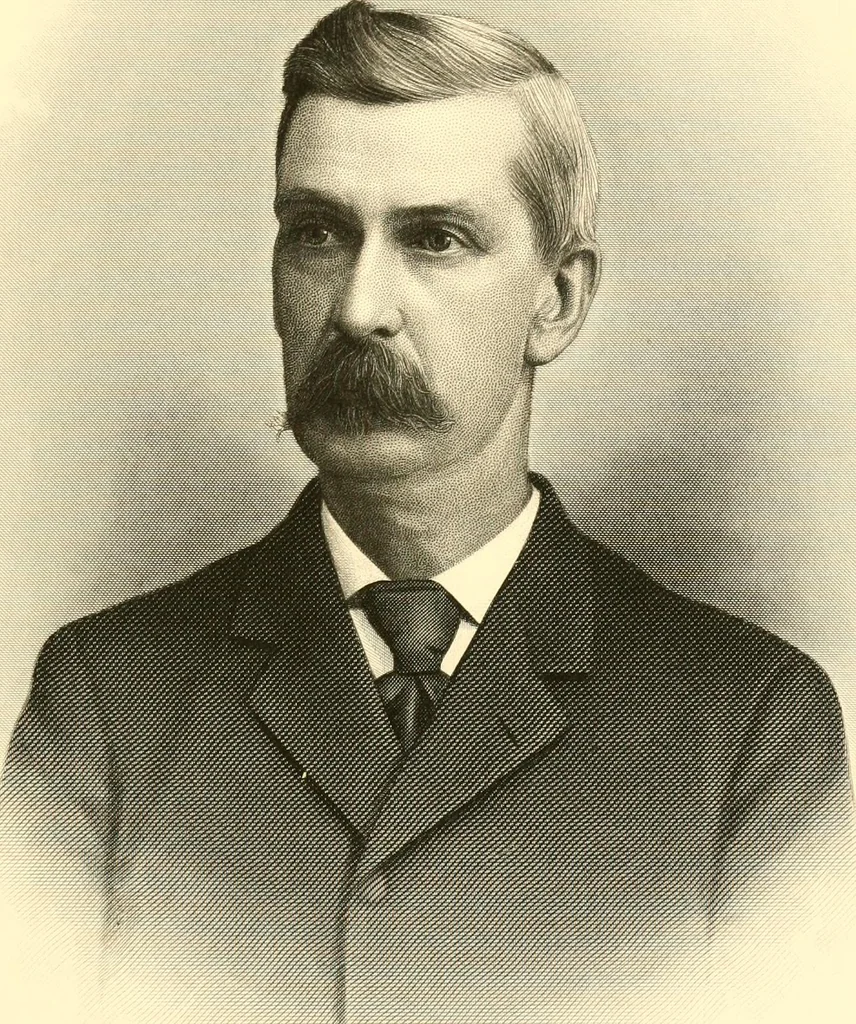 An illustration from Lamb's textile industry of the United States, embracing biographical sketches of prominment men and a historical résumé of the progress of textile manufacture from the earliest records to the present time;, 1916, leaf 470