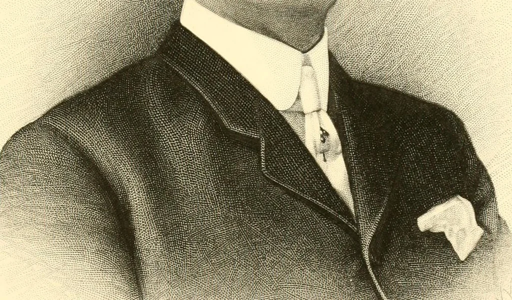 An illustration from Lamb's textile industry of the United States, embracing biographical sketches of prominment men and a historical résumé of the progress of textile manufacture from the earliest records to the present time;, 1916, leaf 474
