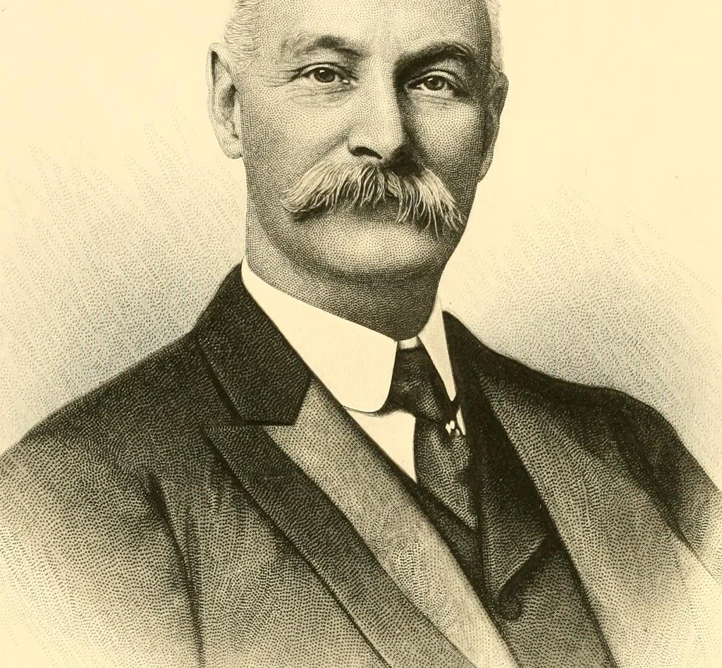 An illustration from Lamb's textile industry of the United States, embracing biographical sketches of prominment men and a historical résumé of the progress of textile manufacture from the earliest records to the present time;, 1916, leaf 75