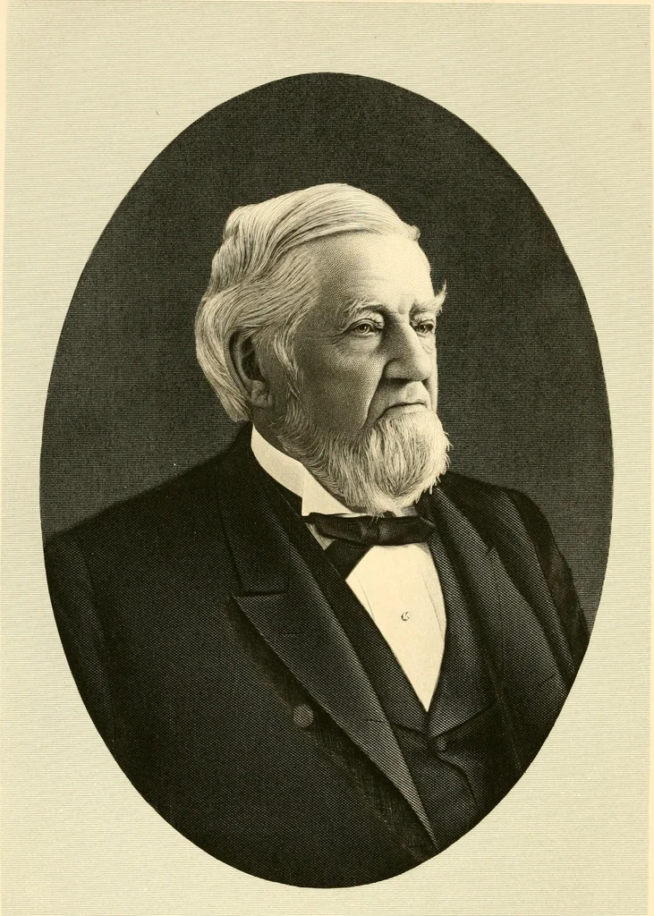 An illustration from Lamb's textile industry of the United States, embracing biographical sketches of prominment men and a historical résumé of the progress of textile manufacture from the earliest records to the present time;, 1916, leaf 79