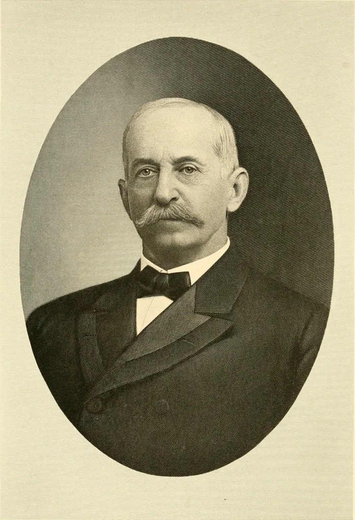 An illustration from Lamb's textile industry of the United States, embracing biographical sketches of prominment men and a historical résumé of the progress of textile manufacture from the earliest records to the present time;, 1916, leaf 89