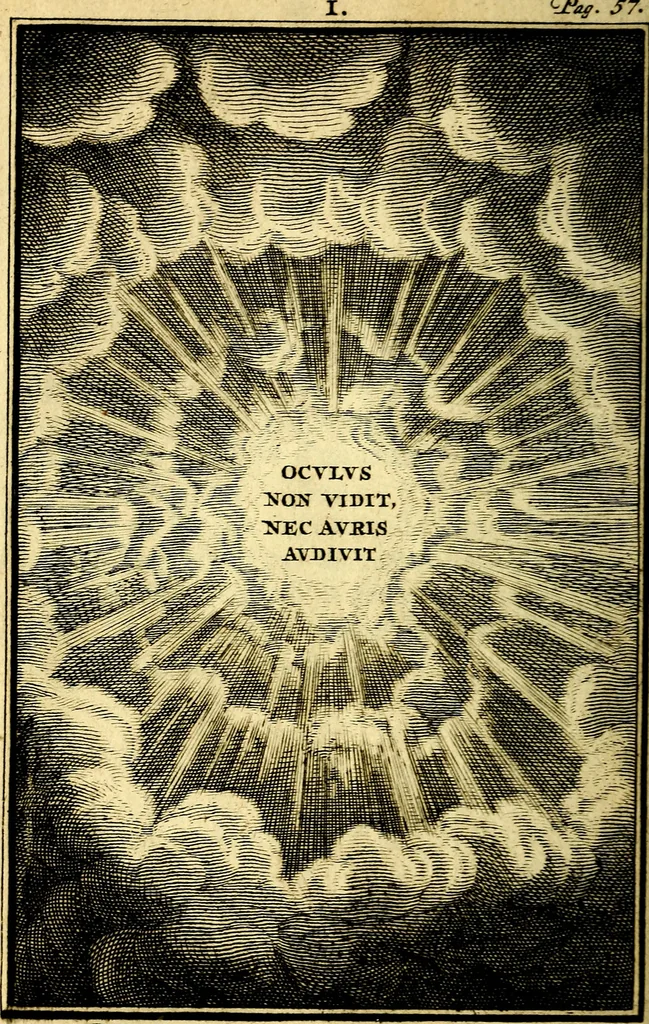 An illustration from L'ame amante de son Dieu, representée dans les emblémes de Hermannus Hugo sur ses pieux desirs: & dans ceux d'Othon Vaenius sur l'amour divin, 1717, leaf 183