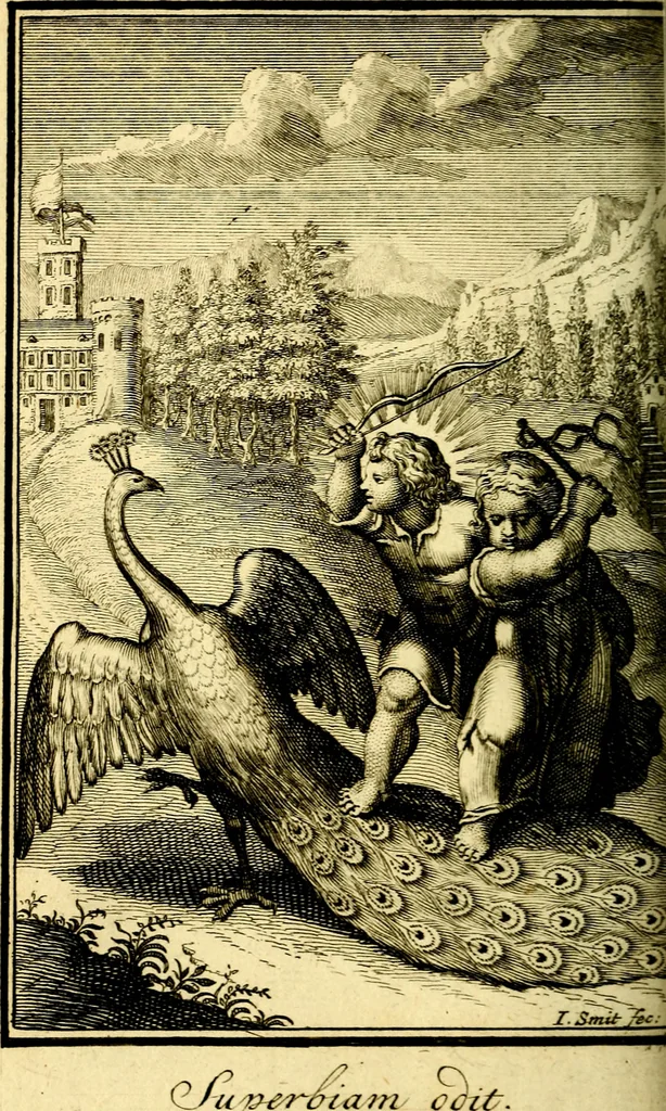 An illustration from L'ame amante de son Dieu, representée dans les emblémes de Hermannus Hugo sur ses pieux desirs: & dans ceux d'Othon Vaenius sur l'amour divin, 1717, leaf 339