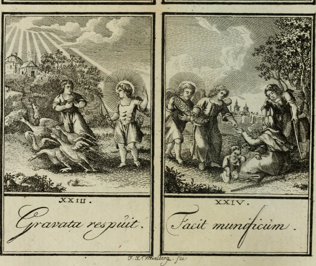 An illustration from L'ame amante de son Dieu, représentée dans les emblemes de Hermannus Hugo, et dans ceux d'Othon Vaenius sur l'amour divin. Avec des figures nouvelles accompagnées de vers qui en font l'application aux dispositions les plus essentielles de la vie intérieure, 1790, leaf 139