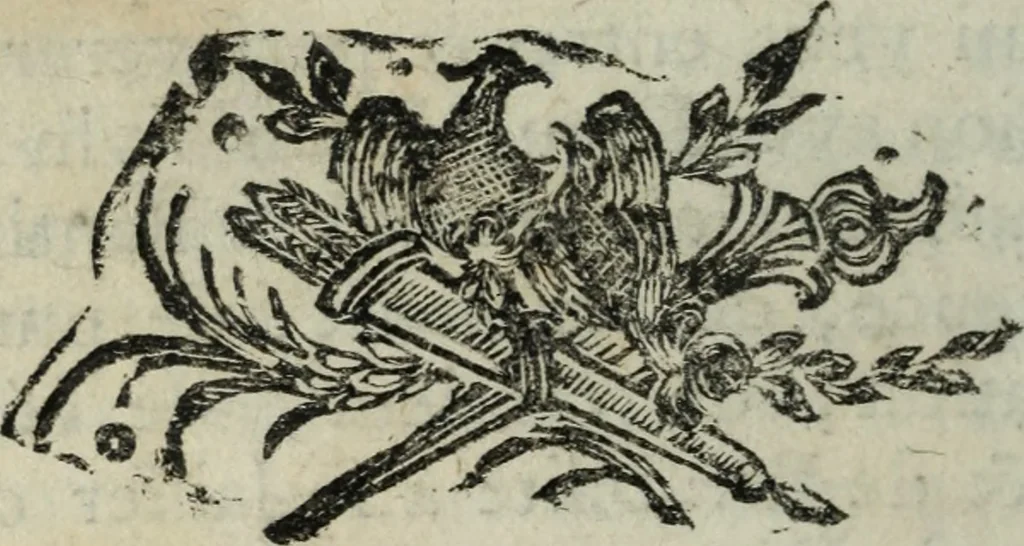 An illustration from L'ame amante de son Dieu, représentée dans les emblemes de Hermannus Hugo, et dans ceux d'Othon Vaenius sur l'amour divin. Avec des figures nouvelles accompagnées de vers qui en font l'application aux dispositions les plus essentielles de la vie intérieure, 1790, leaf 23
