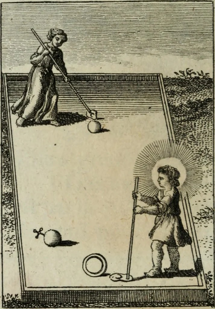 An illustration from L'ame amante de son Dieu, représentée dans les emblemes de Hermannus Hugo, et dans ceux d'Othon Vaenius sur l'amour divin. Avec des figures nouvelles accompagnées de vers qui en font l'application aux dispositions les plus essentielles de la vie intérieure, 1790, leaf 253