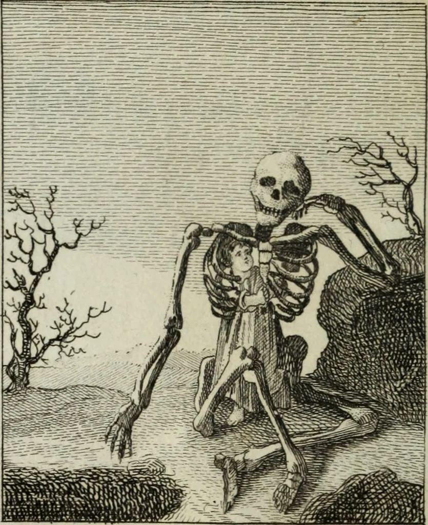 An illustration from L'ame amante de son Dieu, représentée dans les emblemes de Hermannus Hugo, et dans ceux d'Othon Vaenius sur l'amour divin. Avec des figures nouvelles accompagnées de vers qui en font l'application aux dispositions les plus essentielles de la vie intérieure, 1790, leaf 83